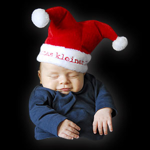 Weihnachtsmütze Baby