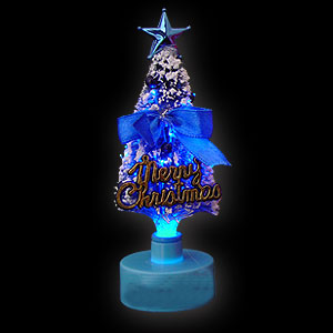 0459-004 Mini Tannenbaum blau 11 cm